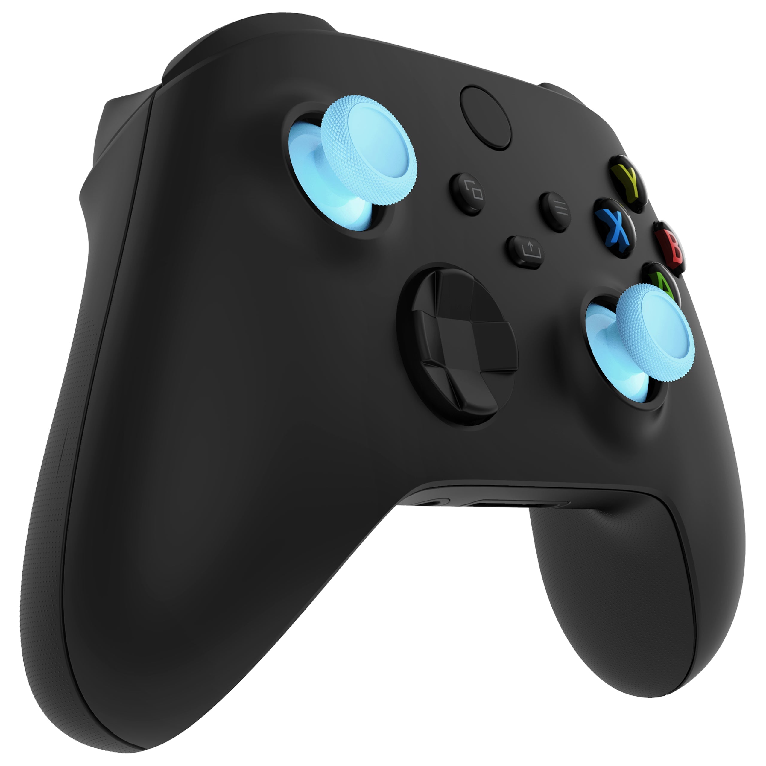 Xbox controller gray hot sale blue