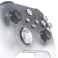eXtremeRate Retail eXtremeRate 9 in 1 Custom Silver Metal Buttons for Xbox Series X/S Controller, Replacement Aluminum Alloy Dpad Start Back Share Button, Home ABXY Bullet Buttons for Xbox Core Controller - JX3D002