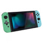 eXtremeRate Retail Joycon Handheld Controller Mint Green & Heaven Blue Housing (D-Pad Version) with Full Set Buttons, DIY Replacement Shell Case for NS Switch JoyCon & OLED JoyCon - Joycon and Console NOT Included - JZP311