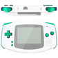 eXtremeRate Retail Chameleon Green Purple GBA Replacement Full Set Buttons for Gameboy Advance - Handheld Game Console NOT Included - KAG2002
