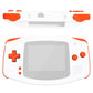 eXtremeRate Retail Orange GBA Replacement Full Set Buttons for Gameboy Advance - Handheld Game Console NOT Included - KAG2004