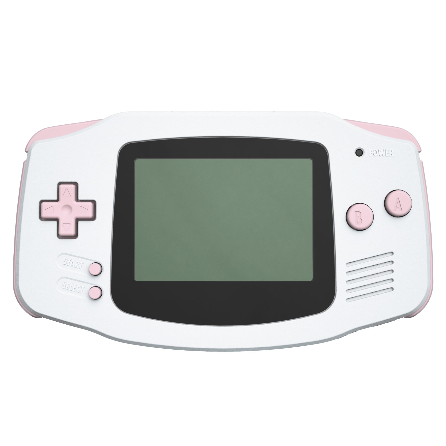 eXtremeRate Retail Cherry Blossoms Pink GBA Replacement Full Set Buttons for Gameboy Advance - Handheld Game Console NOT Included - KAG2012