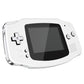 eXtremeRate Retail Chrome Silver GBA Replacement Full Set Buttons for Gameboy Advance - Handheld Game Console NOT Included - KAG3002