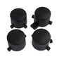 eXtremeRate Retail Black Interchangeable ABXY Buttons for Nintendo Switch Pro Controller, DIY Swappable Replacement ABXY for NS Pro Controller- Controller NOT Included - KRH604