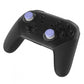 eXtremeRate Retail Light Violet & White Dual-color Replacement 3D Joystick Thumbsticks, Analog Thumb Sticks with Cross Screwdriver for Nintendo Switch Pro Controller - KRM508
