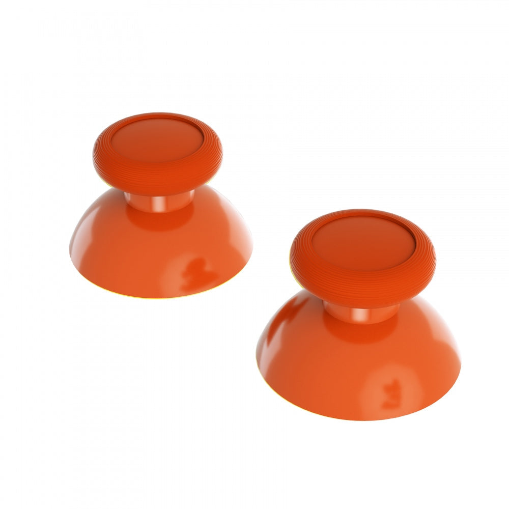 eXtremeRate Retail Orange Replacement 3D Joystick Thumbsticks, Analog Thumb Sticks with Cross Screwdriver for Nintendo Switch Pro Controller - KRM515
