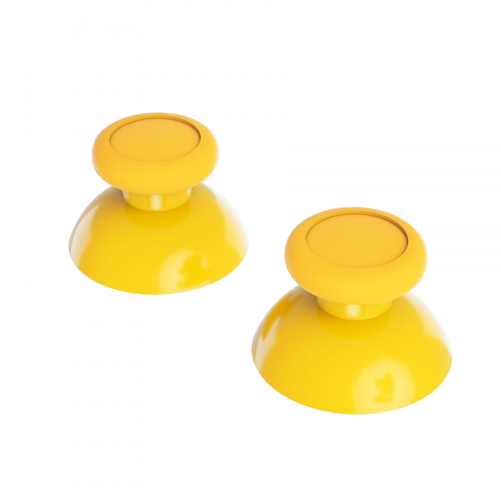 eXtremeRate Retail Yellow Replacement 3D Joystick Thumbsticks, Analog Thumb Sticks with Cross Screwdriver for Nintendo Switch Pro Controller - KRM517