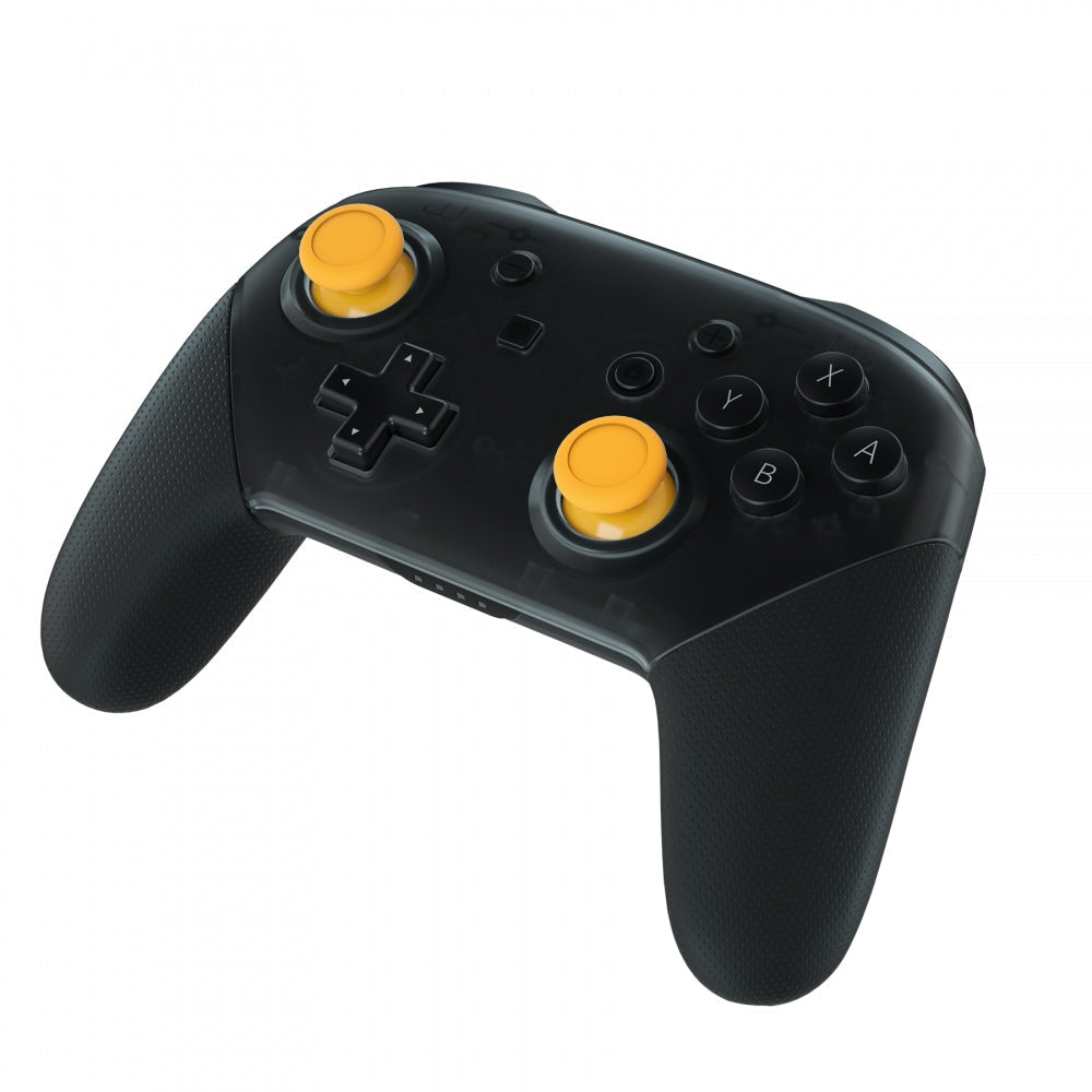 eXtremeRate Retail Yellow Replacement 3D Joystick Thumbsticks, Analog Thumb Sticks with Cross Screwdriver for Nintendo Switch Pro Controller - KRM517