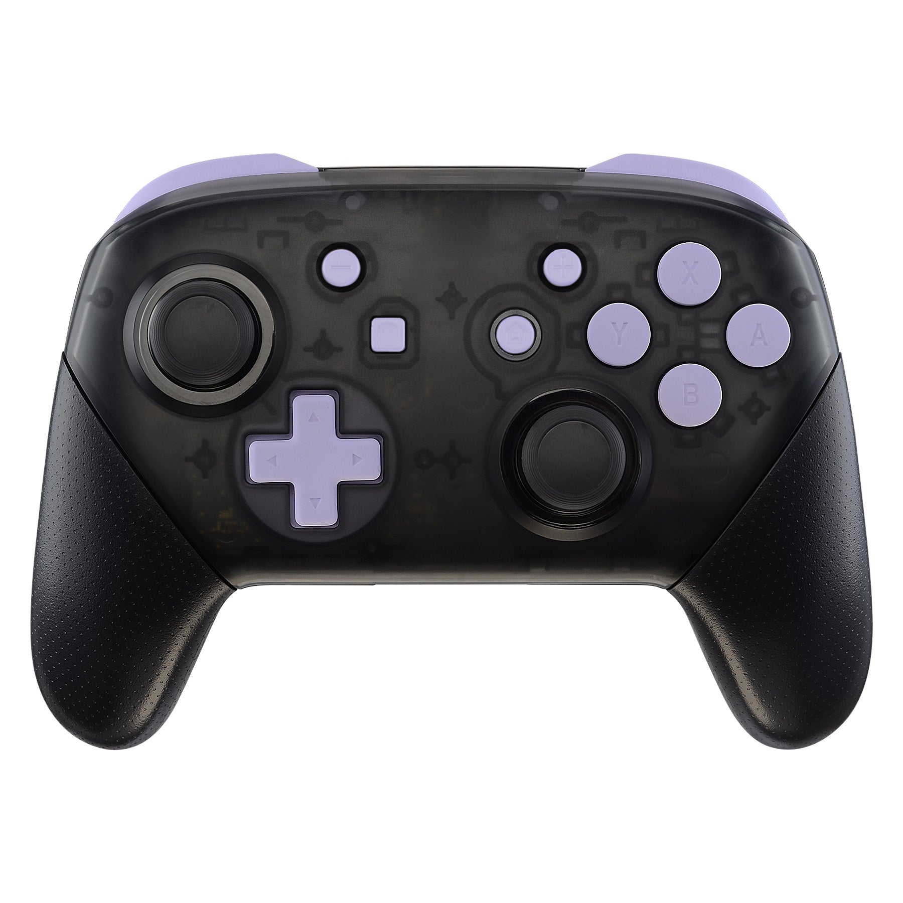 eXtremeRate Retail Light Violet Repair ABXY D-pad ZR ZL L R Keys for Nintendo Switch Pro Controller, DIY Replacement Full Set Buttons with Tools for Nintendo Switch Pro - Controller NOT Included - KRP310