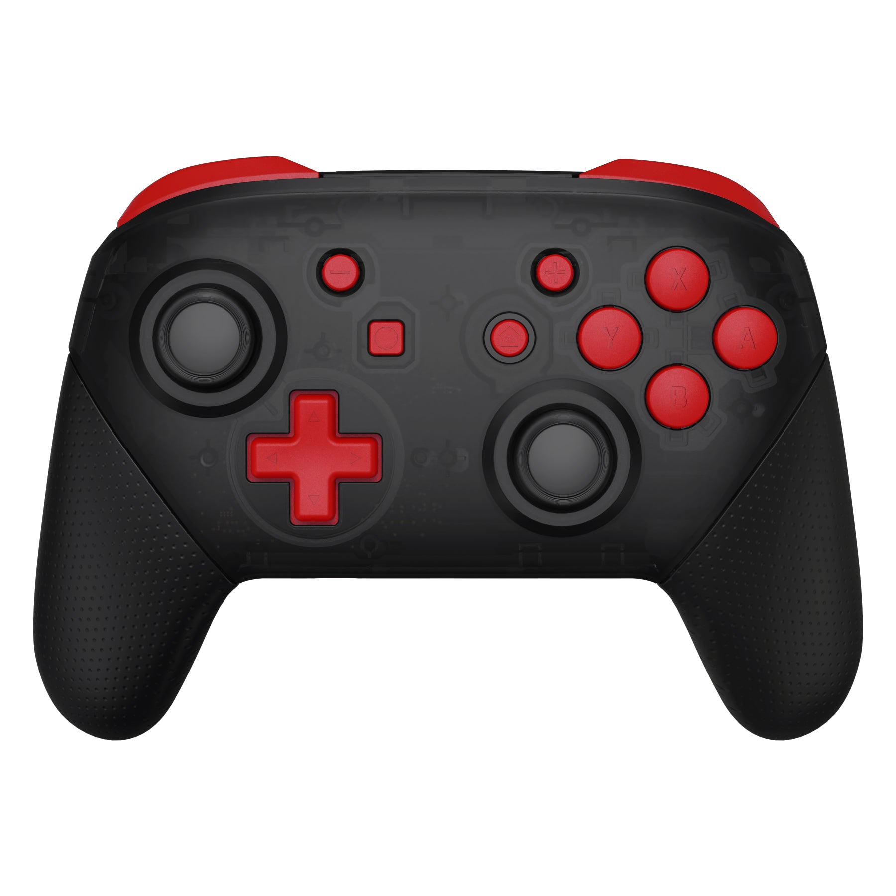 eXtremeRate DIY Replacement Full Set Buttons for Nintendo Switch Pro  Controller - Passion Red