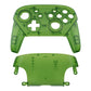 eXtremeRate Retail Transparent Clear Green Faceplate and Backplate for Nintendo Switch Pro Controller, DIY Replacement Shell Housing Case for Nintendo Switch Pro - Controller NOT Included - MRM504