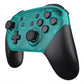 eXtremeRate Retail Emerald Green Faceplate and Backplate for Nintendo Switch Pro Controller, DIY Replacement Shell Housing Case for Nintendo Switch Pro - Controller NOT Included - MRM508