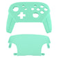 eXtremeRate Retail Mint Green Faceplate and Backplate for Nintendo Switch Pro Controller, Soft Touch DIY Replacement Shell Housing Case for Nintendo Switch Pro - Controller NOT Included - MRP309