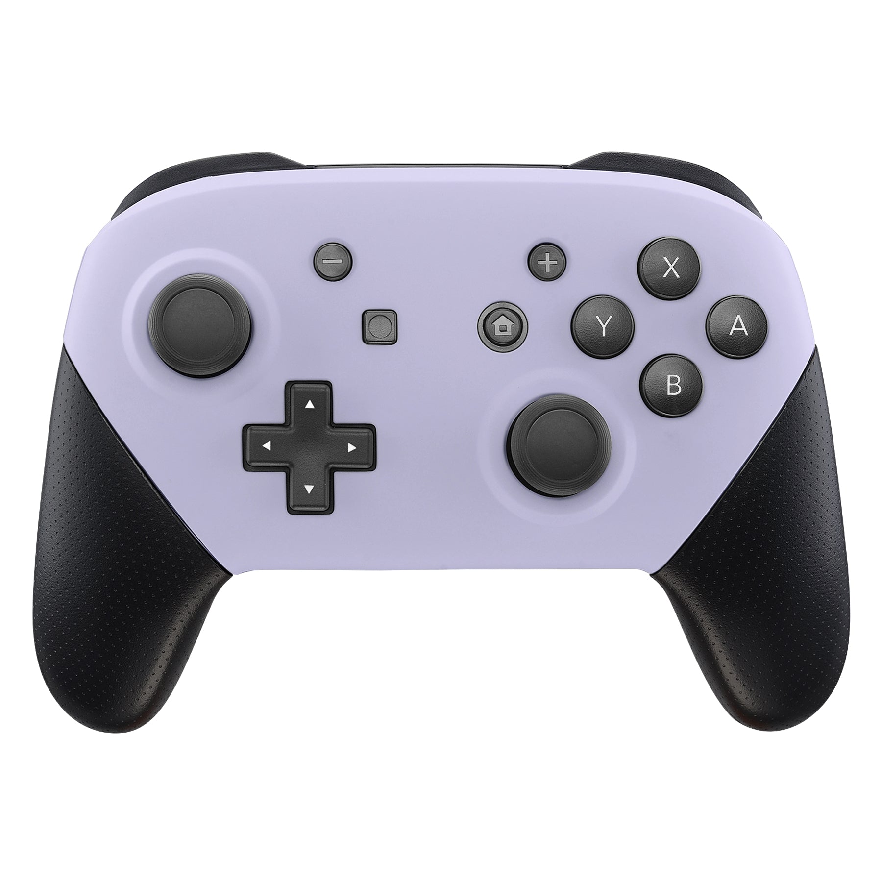 eXtremeRate Retail Light Violet Faceplate and Backplate for Nintendo Switch Pro Controller, Soft Touch DIY Replacement Shell Housing Case for Nintendo Switch Pro - Controller NOT Included - MRP310