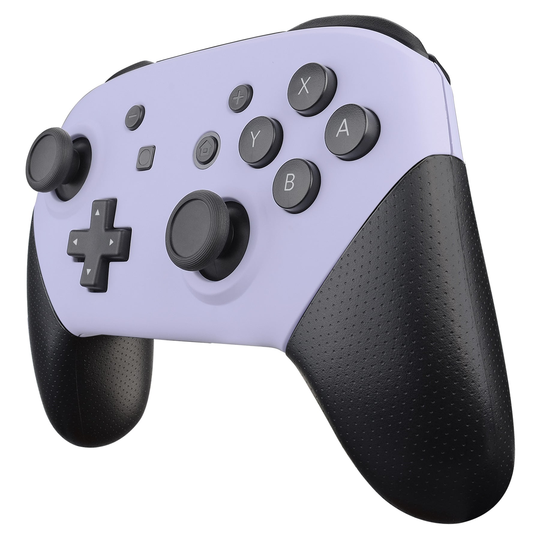 eXtremeRate Retail Light Violet Faceplate and Backplate for Nintendo Switch Pro Controller, Soft Touch DIY Replacement Shell Housing Case for Nintendo Switch Pro - Controller NOT Included - MRP310