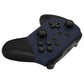 eXtremeRate Retail Midnight Blue Faceplate and Backplate for NS Switch Pro Controller, Soft Touch DIY Replacement Shell Housing Case for NS Switch Pro Controller - Controller NOT Included - MRP353