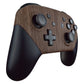eXtremeRate Retail Wood Grain Patterned Soft Touch Faceplate and Backplate Replacement Shell Housing Case for NS Switch Pro Controller- Controller NOT Included - MRS201