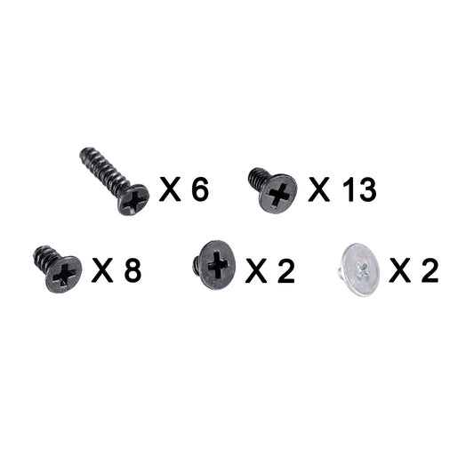 eXtremeRate Retail 31pcs Full Set Replacement Part Screws Screw For Nintendo Switch Console Host NS-NSAR0031GC