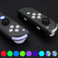eXtremeRate Retail 7 Colors 9 Modes NS Joycon DFS LED Kit for NS Switch, Multi-Colors Luminated ABXY Trigger Cherry Blossoms Pink Classical Symbols Face Buttons for NS Switch & Switch OLED Model JoyCon - JoyCon NOT Included - NSLED015G2