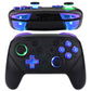 eXtremeRate Retail Multi-Colors Luminated Thumbsticks D-pad ABXY ZR ZL L R Chameleon Purple Blue Classic Symbol Buttons DTFS LED Kit for NS Switch Pro Controller - 9 Colors Modes 6 Areas DIY Option Button Control - NSLED020