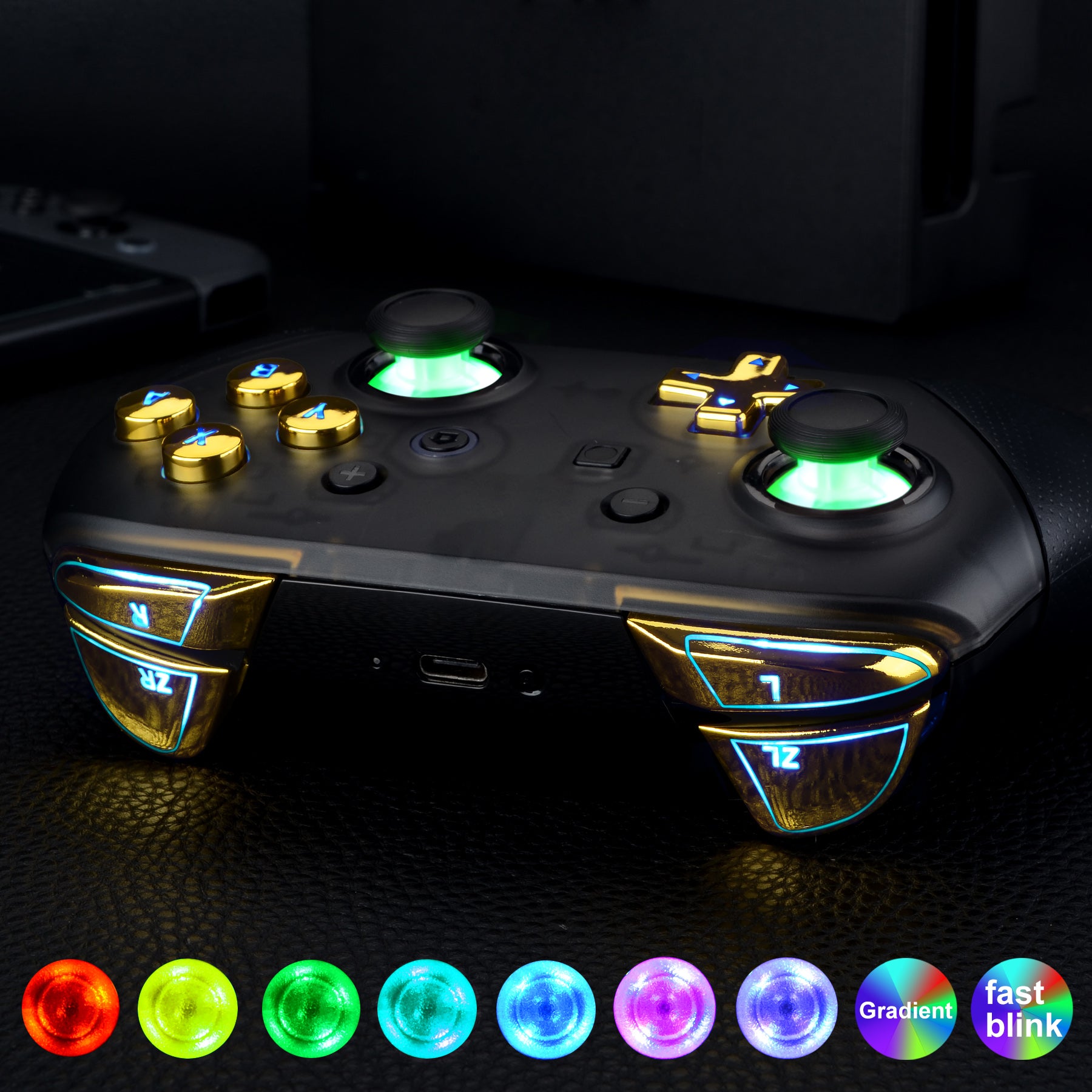 DTFS LED Kit for NS Switch Pro Controller – eXtremeRate Retail