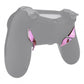 eXtremeRate Retail Chrome Pink Glossy Replacement Redesigned Back Buttons K1 K2 K3 K4 Paddles for eXtremeRate ps4 Controller Dawn Remap Kit - P4GZ023