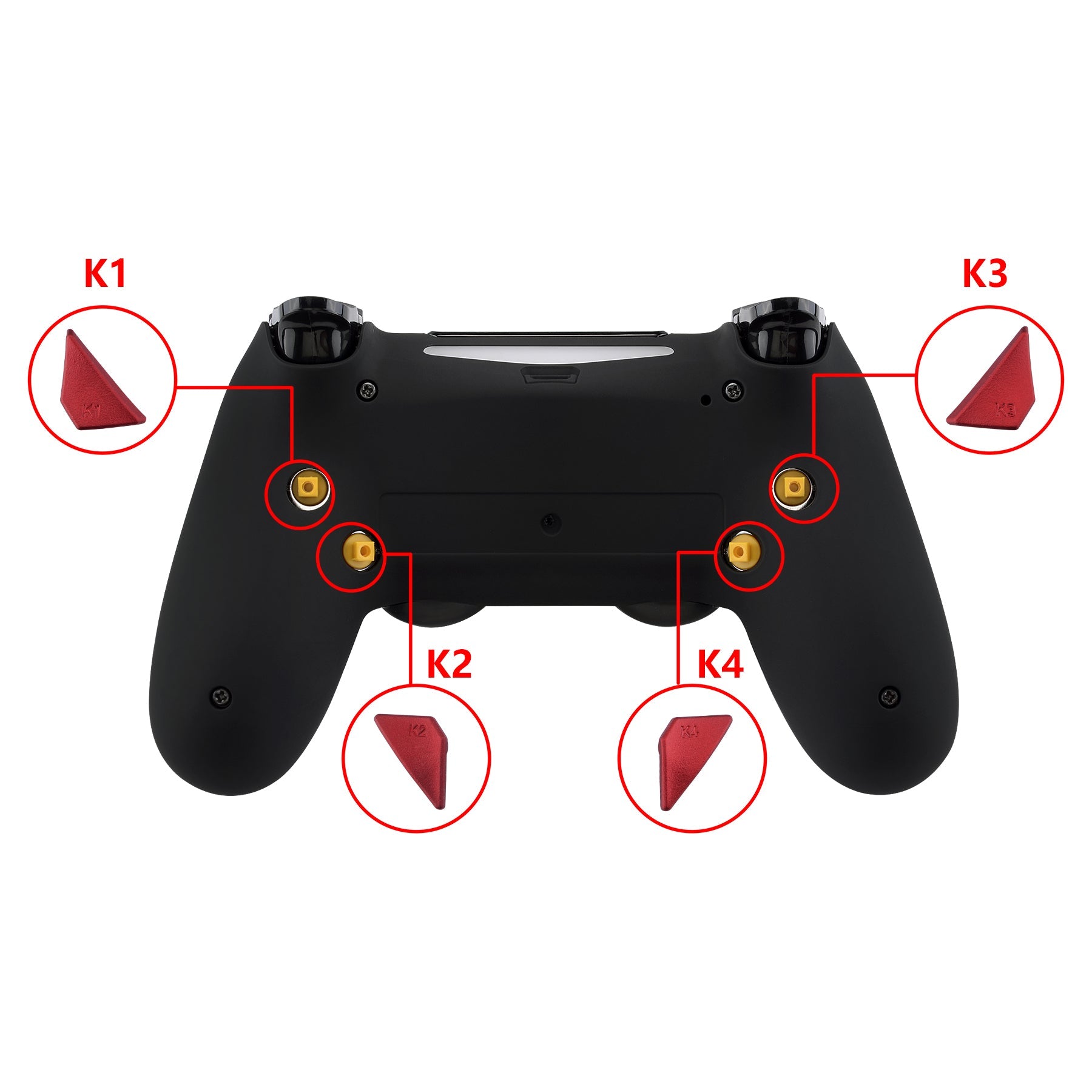 Ps4 controller 2024 add on paddles