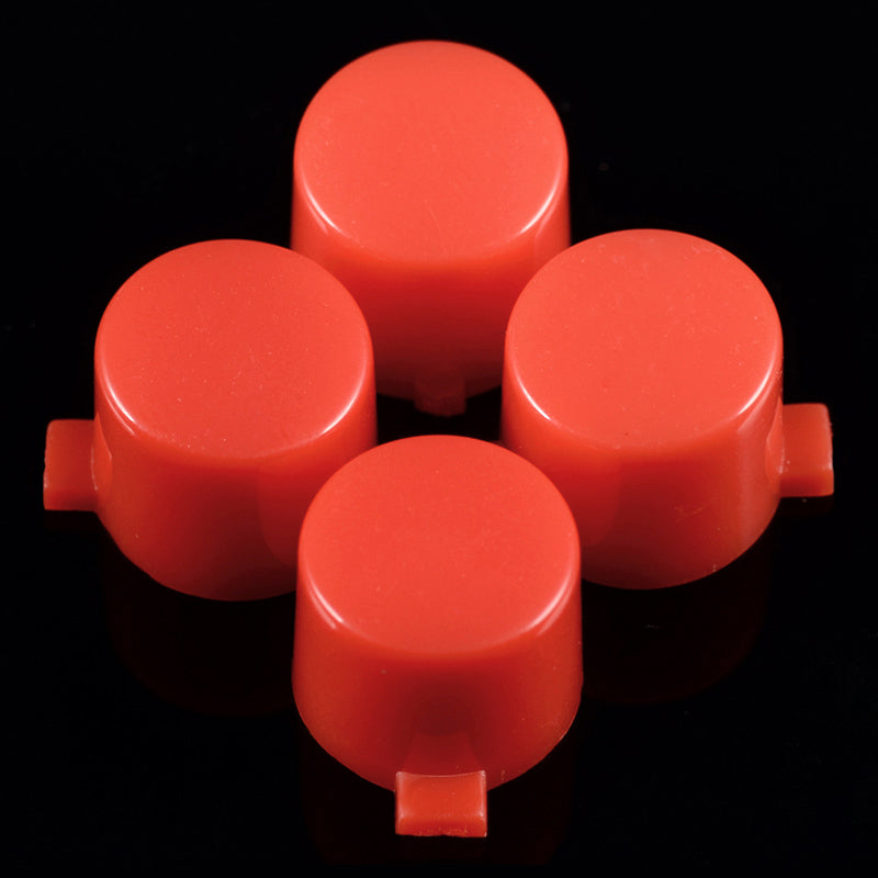 eXtremeRate Retail Solid Red Action Buttons Repair for ps4 Controller -P4J0201