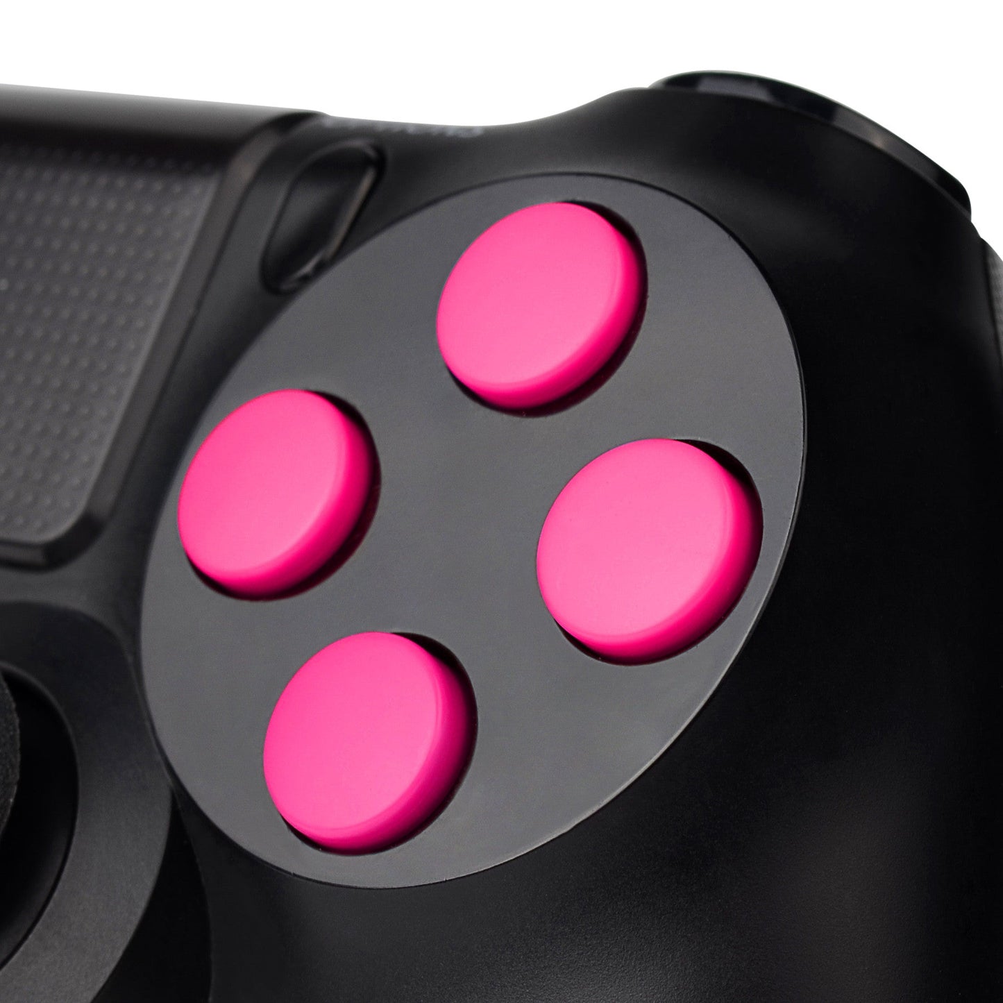 eXtremeRate Retail Solid Pink Action Buttons Repair for ps4 Controller -P4J0205