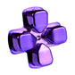 eXtremeRate Retail Chrome Purple Dpad Direction Pad Buttons for ps4 Controller - P4J0505