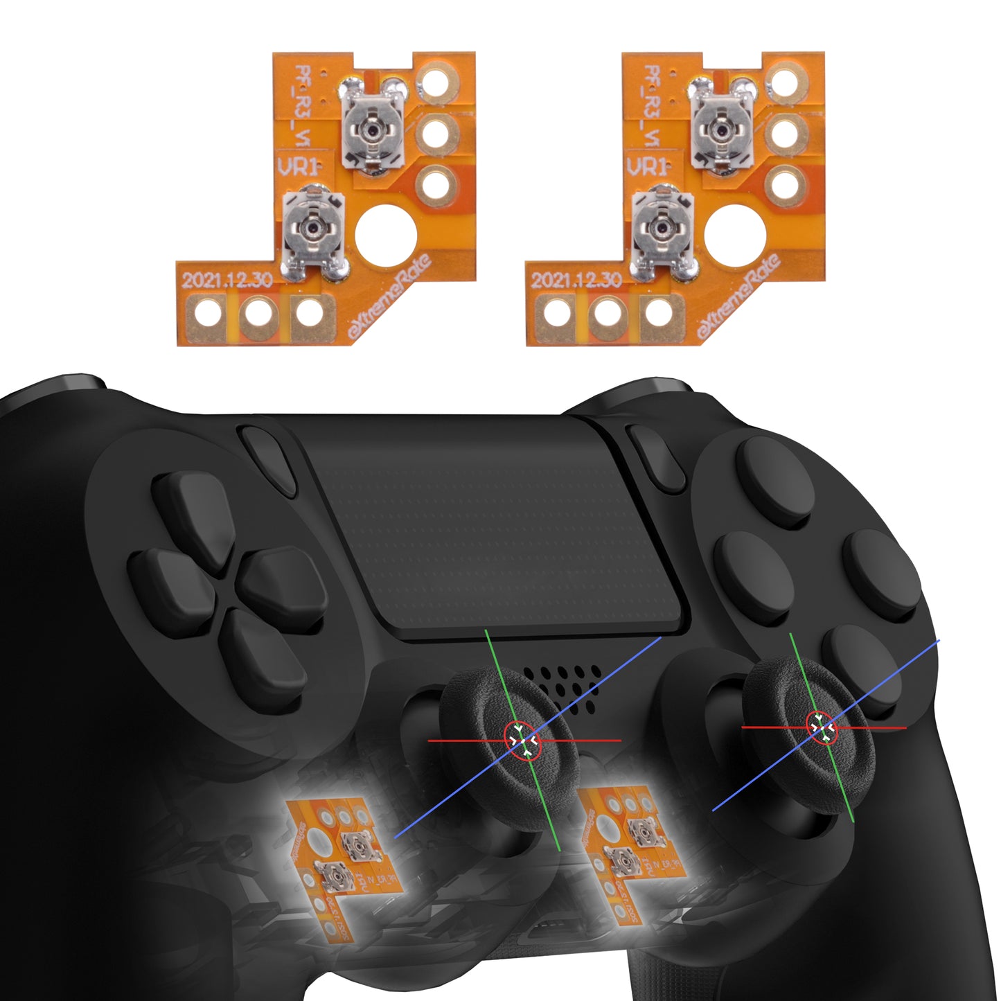 Drifix Thumbsticks Fix for PS4 Slim Controller (J – eXtremeRate Retail