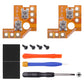 eXtremeRate Retail Drifix Thumbsticks Drift Fix Repair Kit for PS4 Slim Pro Controller (JDM-040/050/055), Custom Analog Stick Joystick Regulator Circuit Board for PS4 Slim Pro Controller - P4MD004