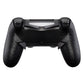 eXtremeRate Retail Textured Black Dawn Remappable Remap Kit with Redesigned Back Shell & 4 Back Buttons for ps4 Controller JDM 040/050/055 - P4RM006
