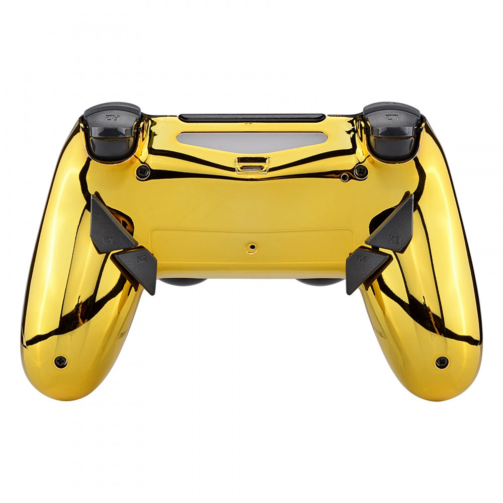 eXtremeRate Chrome Gold Dawn Remappable Remap Kit for PS4 Controller with  Upgrade Board & Redesigned Back Shell & 4 Back Buttons - Compatible with  JDM-040/050/055 - Controller NOT Included – eXtremeRate Retail