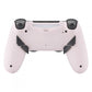 eXtremeRate Retail Cherry Blossoms Pink Dawn Remappable Remap Kit for ps4 Controller with Kit & Redesigned Back Shell & 4 Back Buttons - Compatible with JDM-040/050/055 - P4RM017