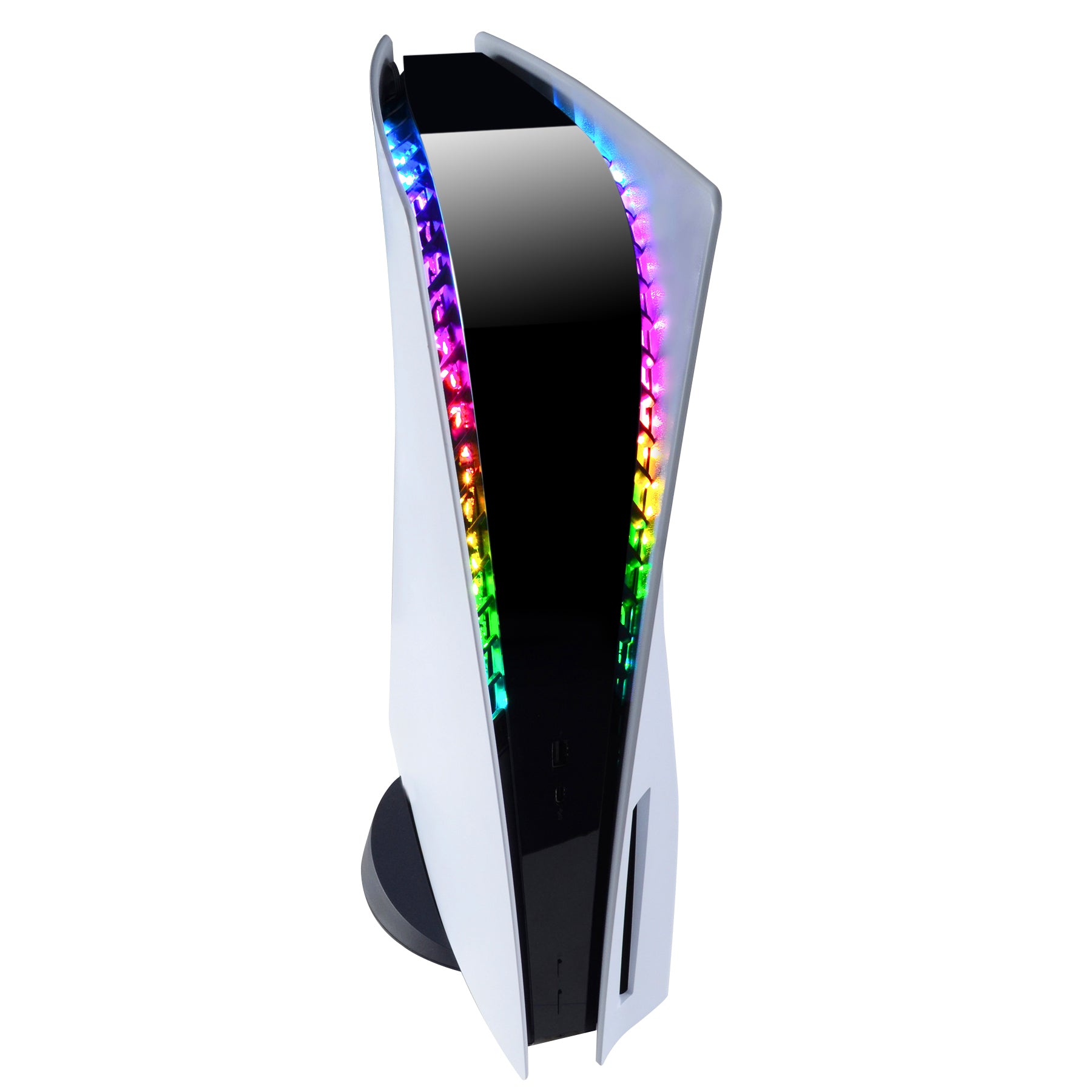 Ruban LED RGB pour Console Playstation 5, 7 Couleurs Accessoires De  Décoration à Effets Multiples Bandes Lumineuses Flexibles pour Console Ps5/Slim  avec Télécommande IR : : Jeux vidéo