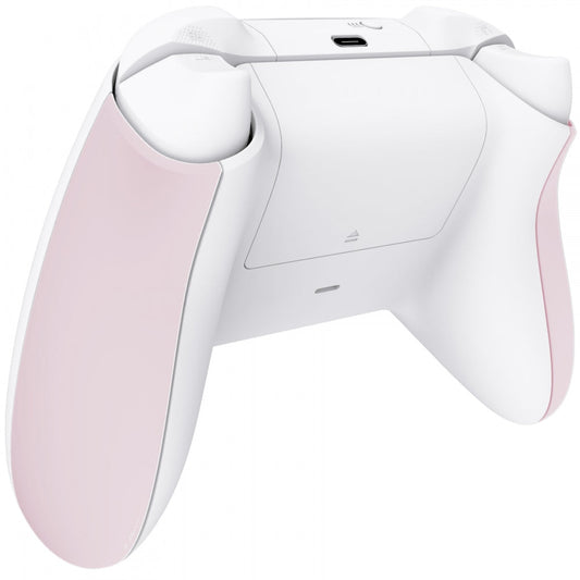 eXtremeRate Retail Cherry Blossoms Pink Touch Grip Back Panels, Comfortable Non-Slip Side Rails Handles, Game Improvement Replacement Parts for Xbox Series S / X Controller - Controller NOT Included - PX3P312