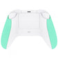 eXtremeRate Retail Mint Green Touch Grip Back Panels, Comfortable Non-Slip Side Rails Handles, Game Improvement Replacement Parts for Xbox Series S / X Controller - Controller NOT Included - PX3P314