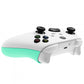eXtremeRate Retail Mint Green Touch Grip Back Panels, Comfortable Non-Slip Side Rails Handles, Game Improvement Replacement Parts for Xbox Series S / X Controller - Controller NOT Included - PX3P314