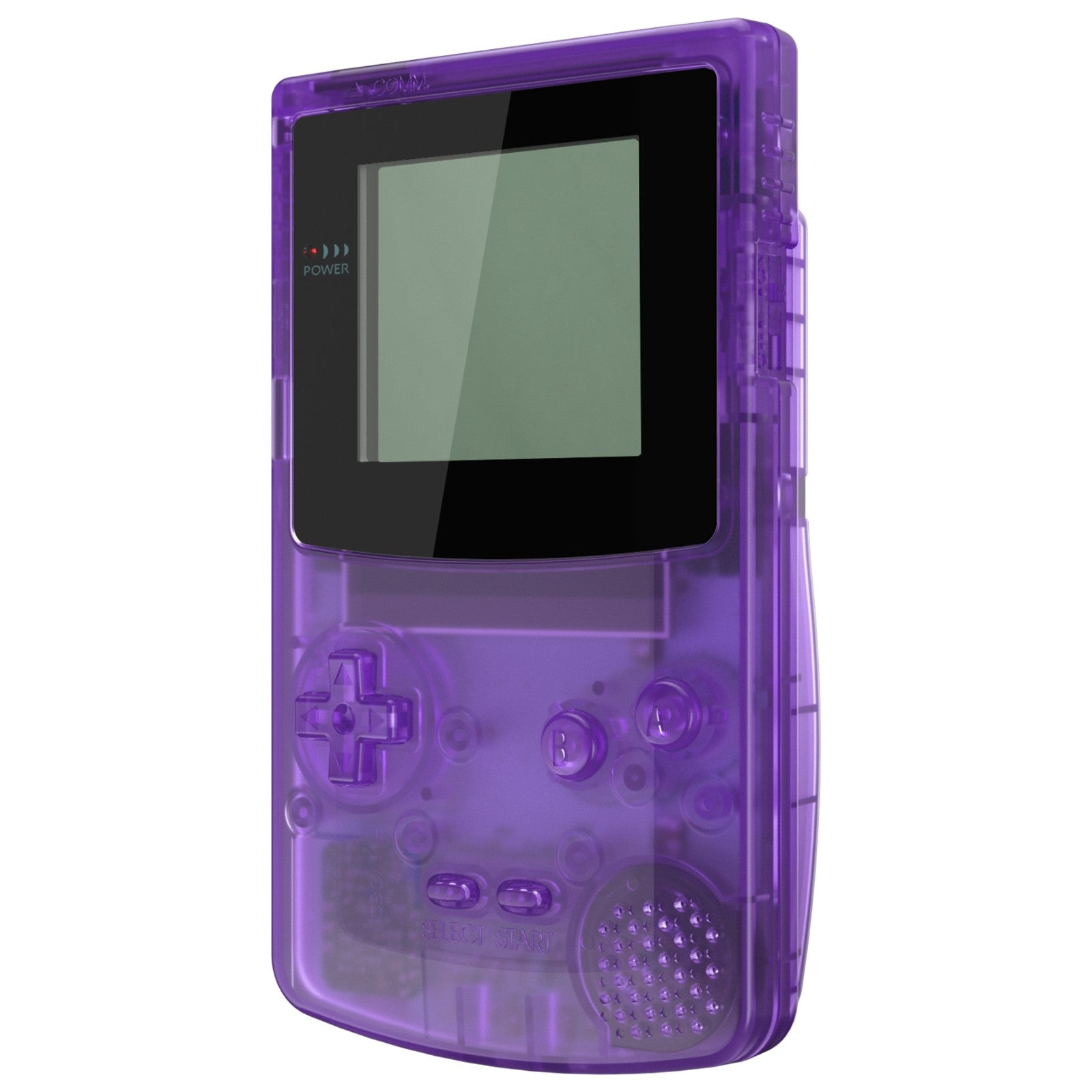 IPS Ready Upgraded eXtremeRate Clear Atomic Purple Replacement Shell Full  Housing Cover Buttons for Gameboy Color – Fit for GBC OSD IPS & Regular IPS  & Standard LCD – Console & IPS