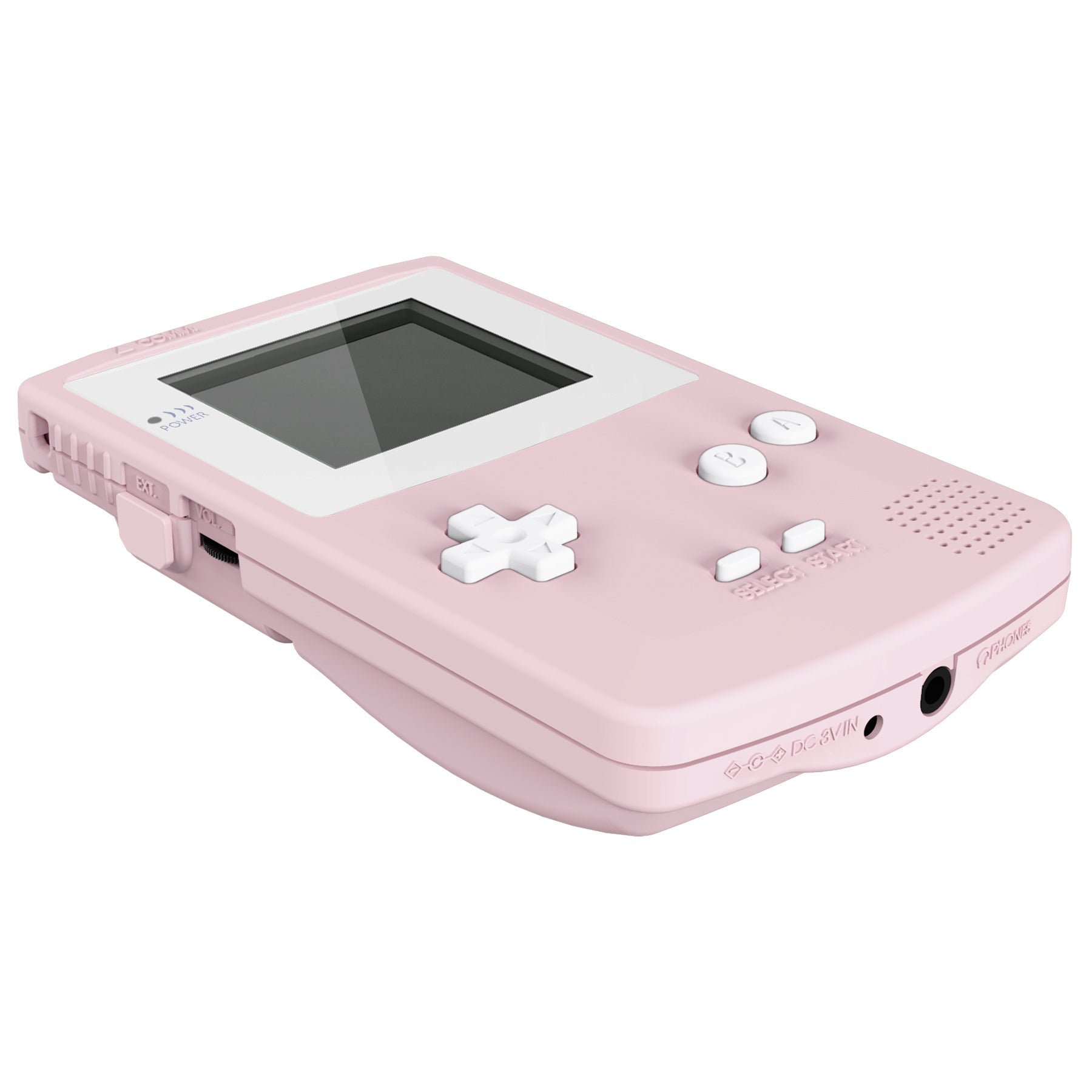 eXtremeRate Retail IPS Ready Upgraded eXtremeRate Cherry Blossoms Pink GBC Replacement Shell Full Housing Cover with Buttons for Gameboy Color - Fit for GBC OSD IPS & Regular IPS & Standard LCD - Console & IPS Screen NOT Included - QCBP3012