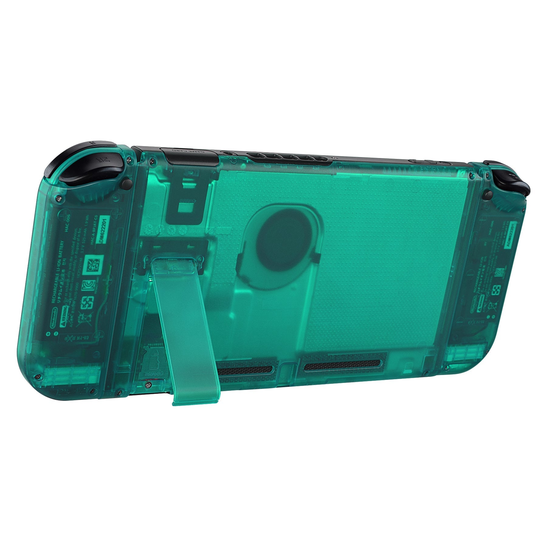 eXtremeRate Replacement Full Set Shells with Buttons for Nintendo Switch -  Emerald Green