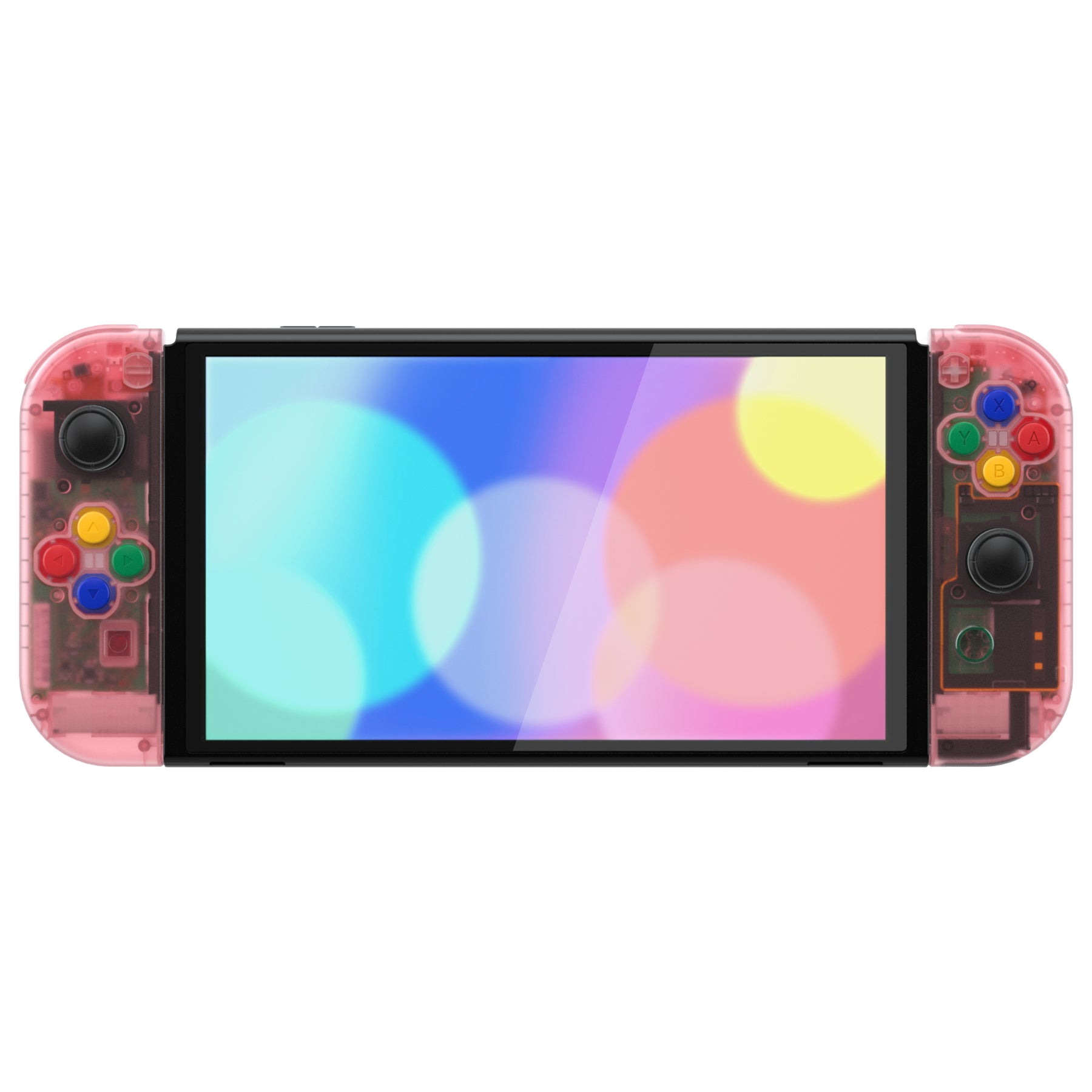 eXtremeRate Cherry Pink Custom Full Set Shell for Nintendo Switch OLED, DIY  Replacement Console Back Plate, Handheld Controller Housing with Colorful  Buttons for Nintendo Switch OLED – eXtremeRate Retail