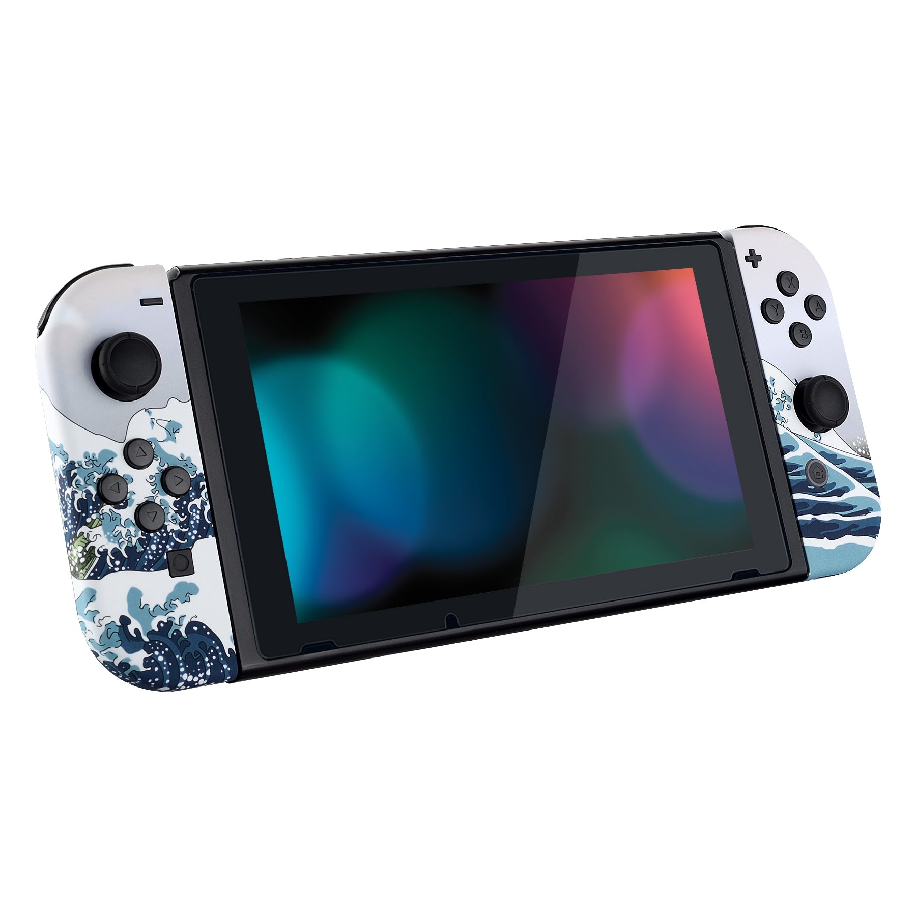 eXtremeRate Soft Touch Grip Back Plate for Nintendo Switch Console