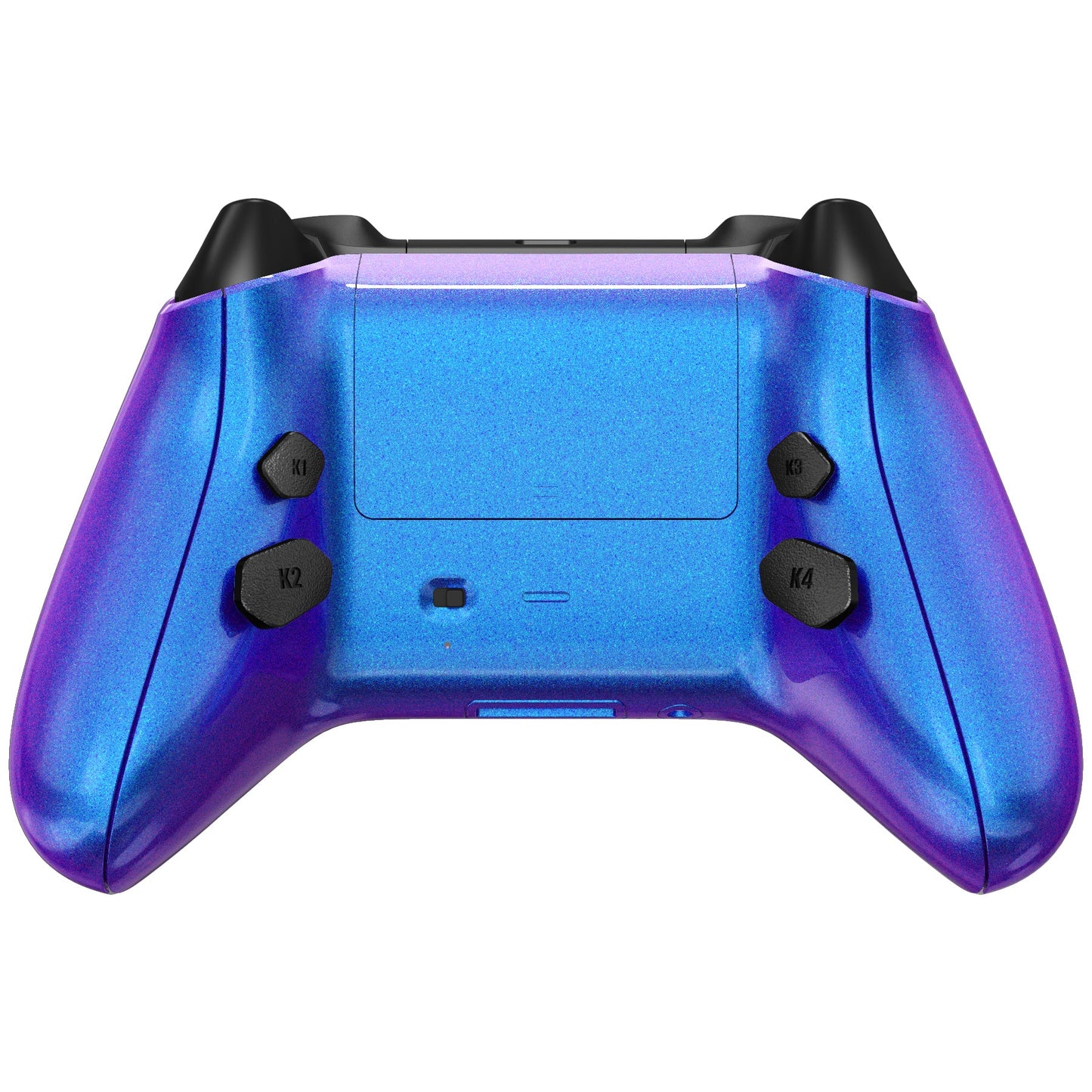 eXtremeRate Retail Chameleon Purple Blue HOPE Remappable Remap Kit for Xbox Series X/S Controller, Upgrade Boards & Redesigned Back Shell & Side Rails & Back Buttons for Xbox Core Controller - Controller NOT Included - RX3P3001