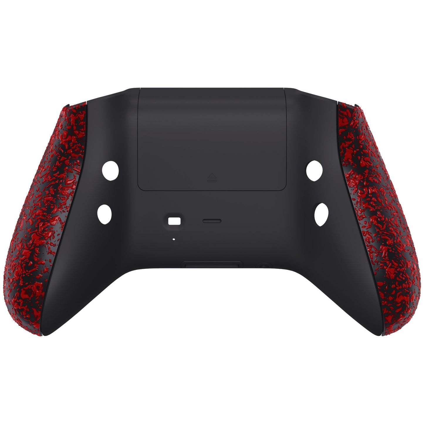 eXtremeRate Retail Textured Red HOPE Remappable Remap Kit for Xbox Series X/S Controller, Upgrade Boards & Redesigned Back Shell & Side Rails & Back Buttons for Xbox Core Controller - Controller NOT Included - RX3P3043