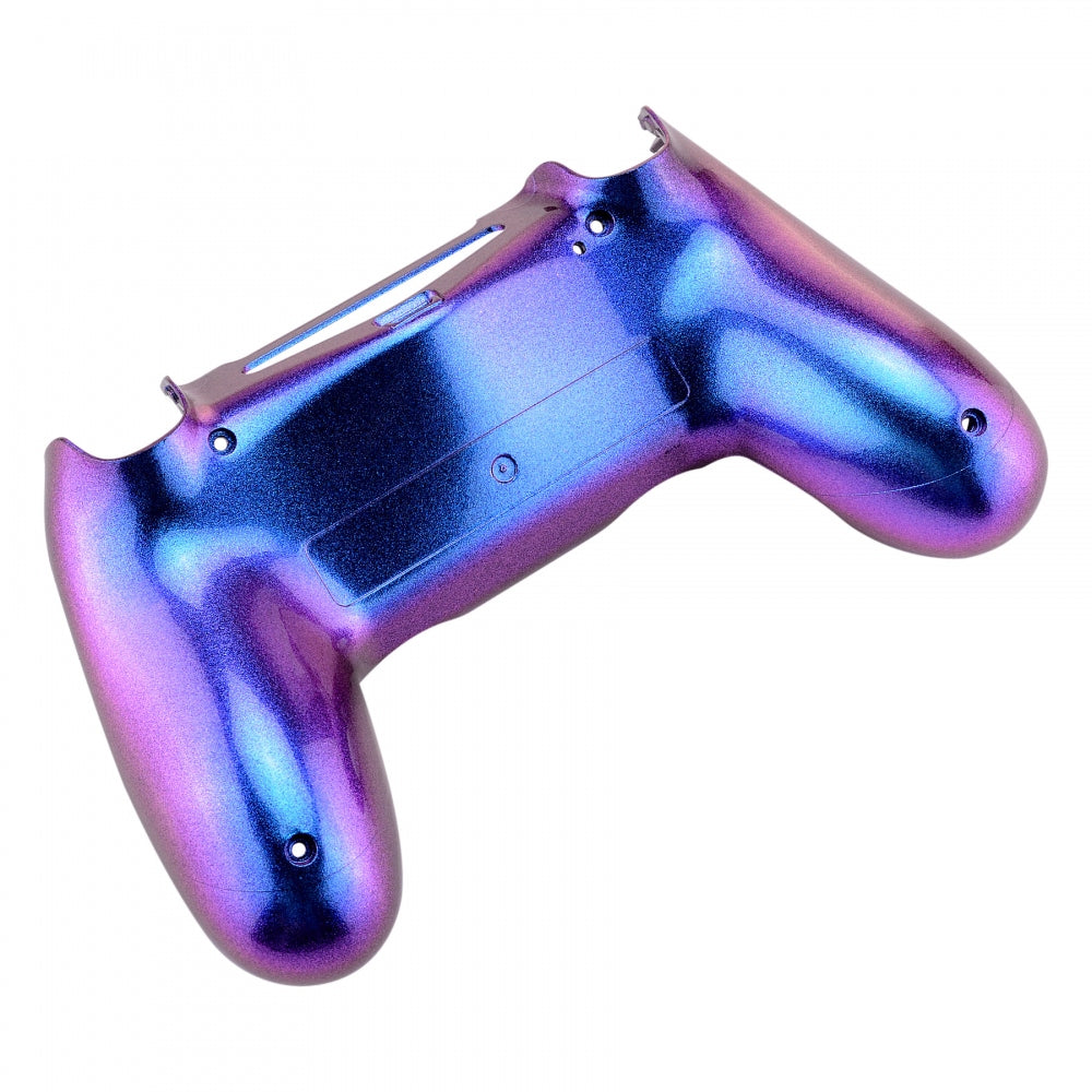 eXtremeRate Retail Purple Blue Chameleon Cover Bottom Shell Repair Part for ps4 Slim Pro Controller JDM-040 JDM-050 JDM-055 - SP4BP01