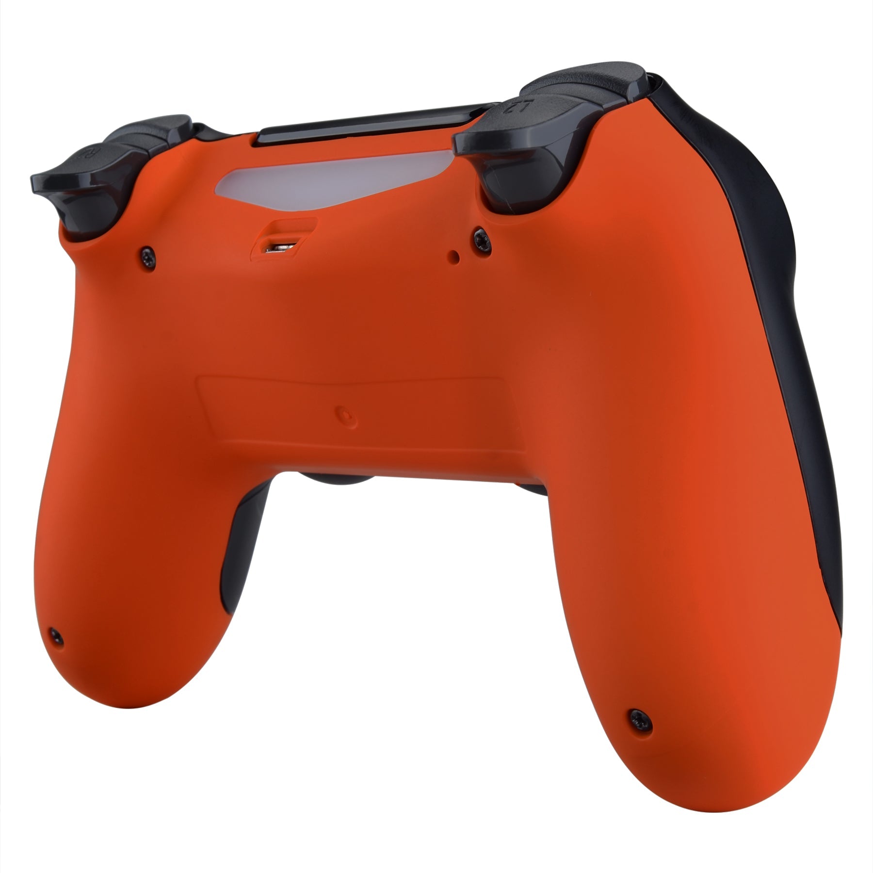 eXtremeRate Replacement Bottom Shell for PS4 Slim Pro Controller Controller  (CUH-ZCT2 JDM-040/050/055) - Orange