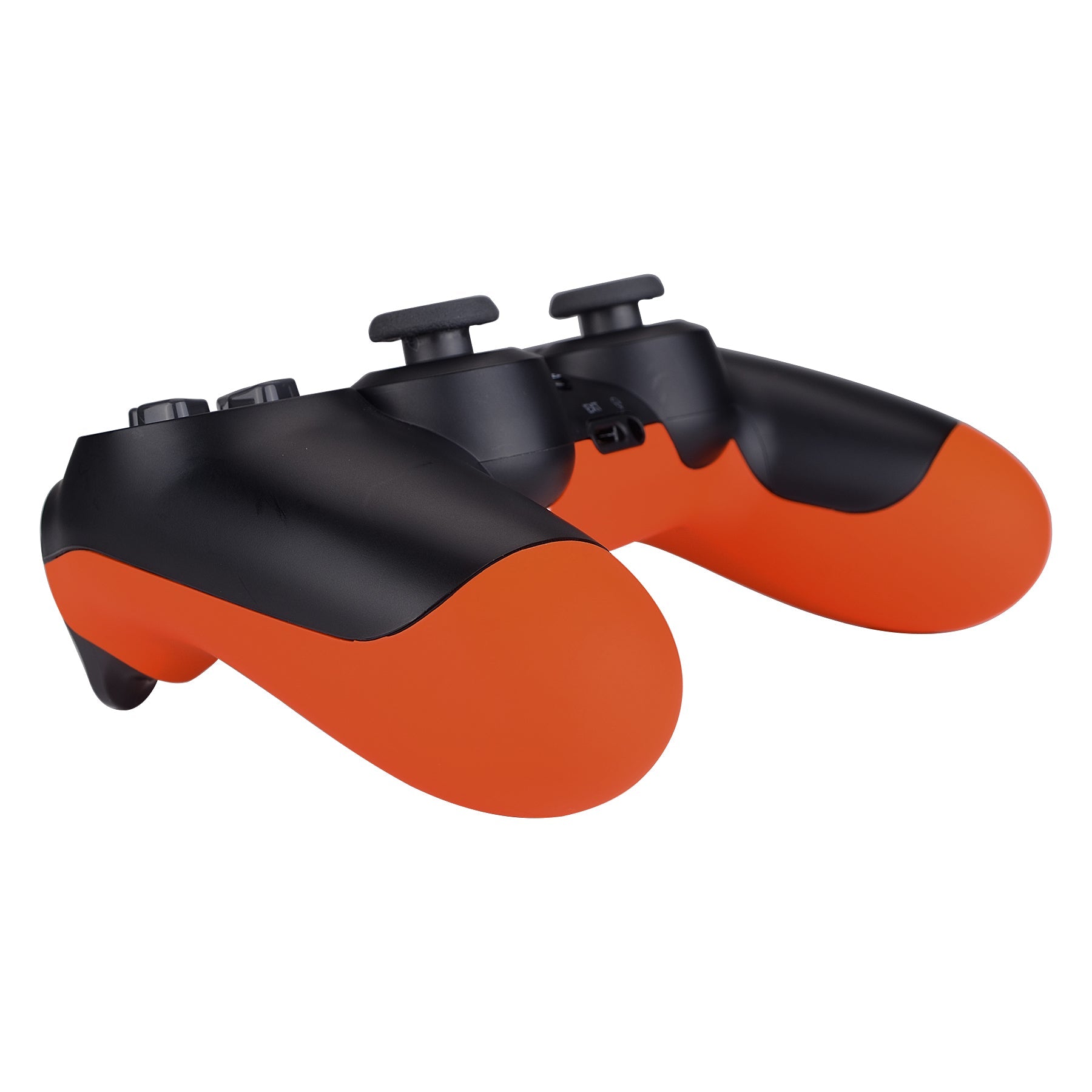eXtremeRate Replacement Bottom Shell for PS4 Slim Pro Controller Controller  (CUH-ZCT2 JDM-040/050/055) - Orange