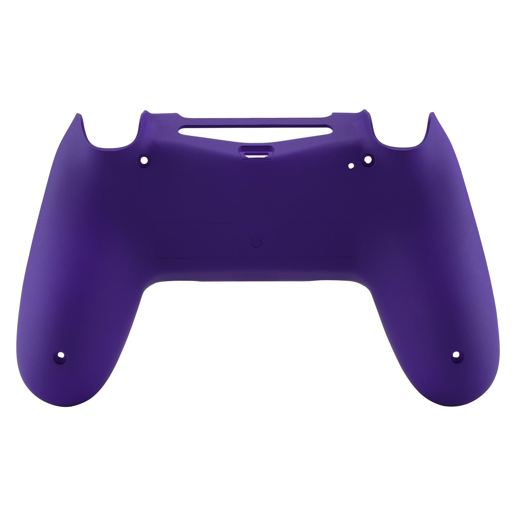eXtremeRate Retail Soft Touch Purple Back Housing Case Cover Bottom Shell, Game Improvement Replacement Parts for ps4 Slim Pro Controller JDM-040, JDM-050 and JDM-055 - SP4BP07